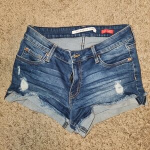 Blue Denim shorts size 3/26